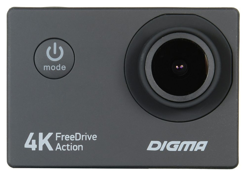 Видеорегистратор Digma FreeDrive Action 4K черный 8Mpix 2160x3840 2160p 140гр. фото
