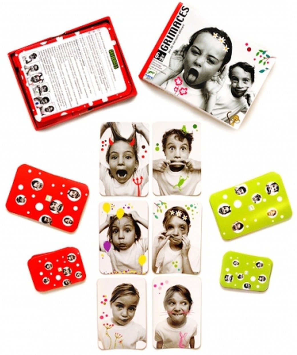 Djeco Гримасы - настольная карточная игра фото