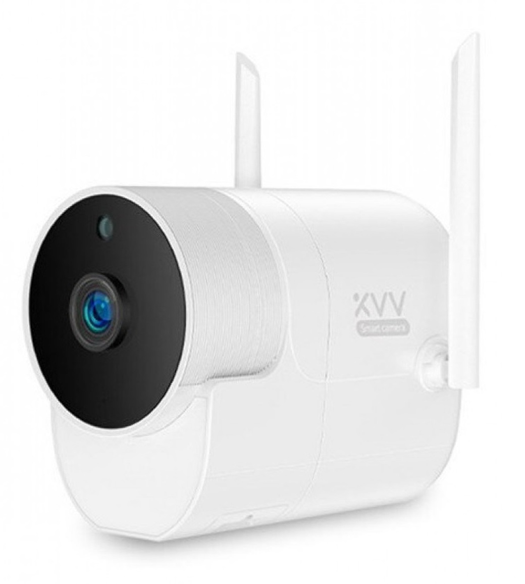 Панорамная наружная камера видеонаблюдения Xiaomi Xiaovv Outdoor Panoramic Camera 1080P, US-штекер, белый фото
