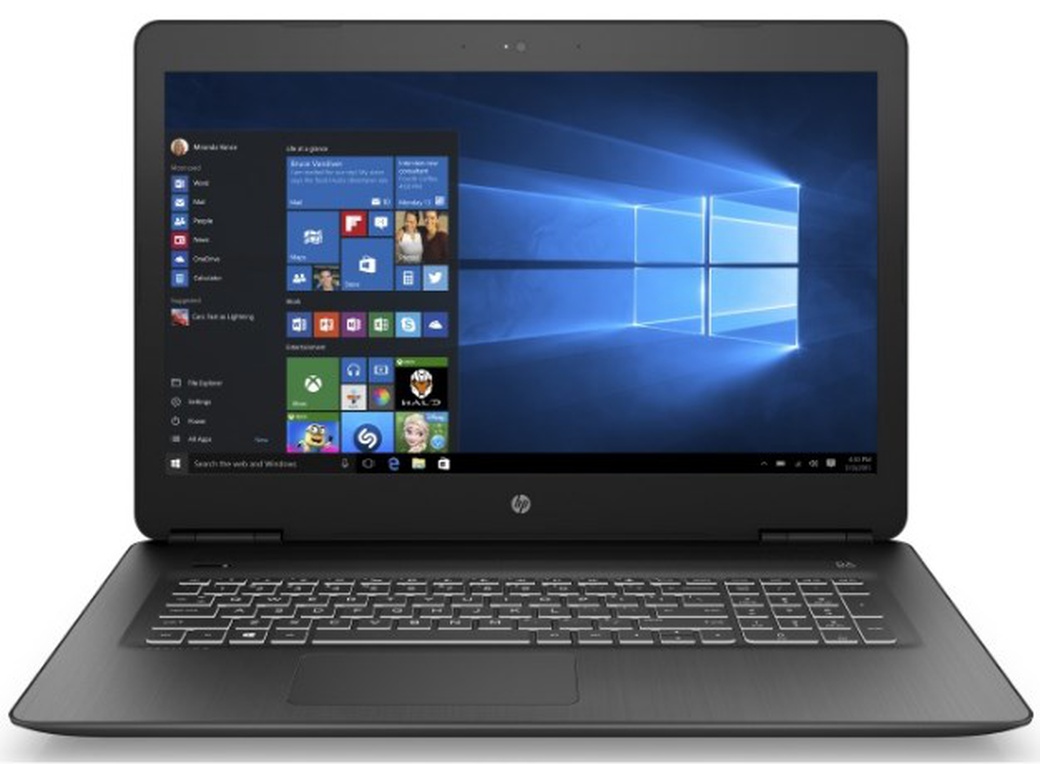 Ноутбук HP Pavilion Gaming 17-ab315ur (Core i5 7300HQ/6Gb/1Tb/SSD128Gb/DVD-RW/nVidia GeForce GTX 1050Ti 4Gb/17.3"/FHD (1920x1080)/Windows 10) черный фото
