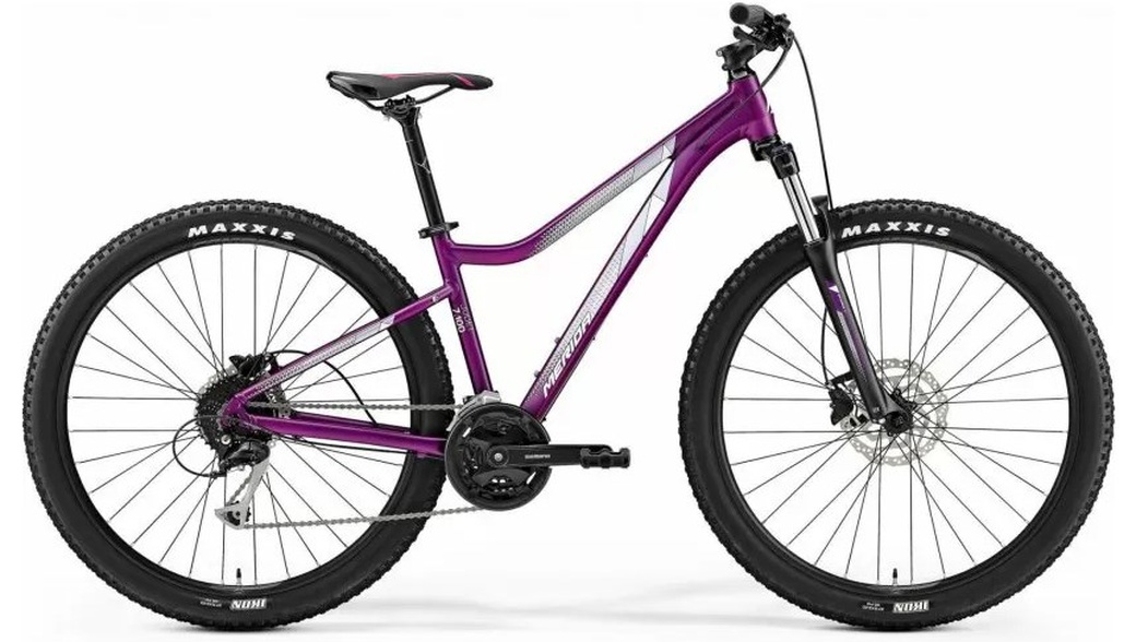 Велосипед Merida Juliet 7.100 Silk Violett (Grey/White) 2019 L(18,5)(79849) фото