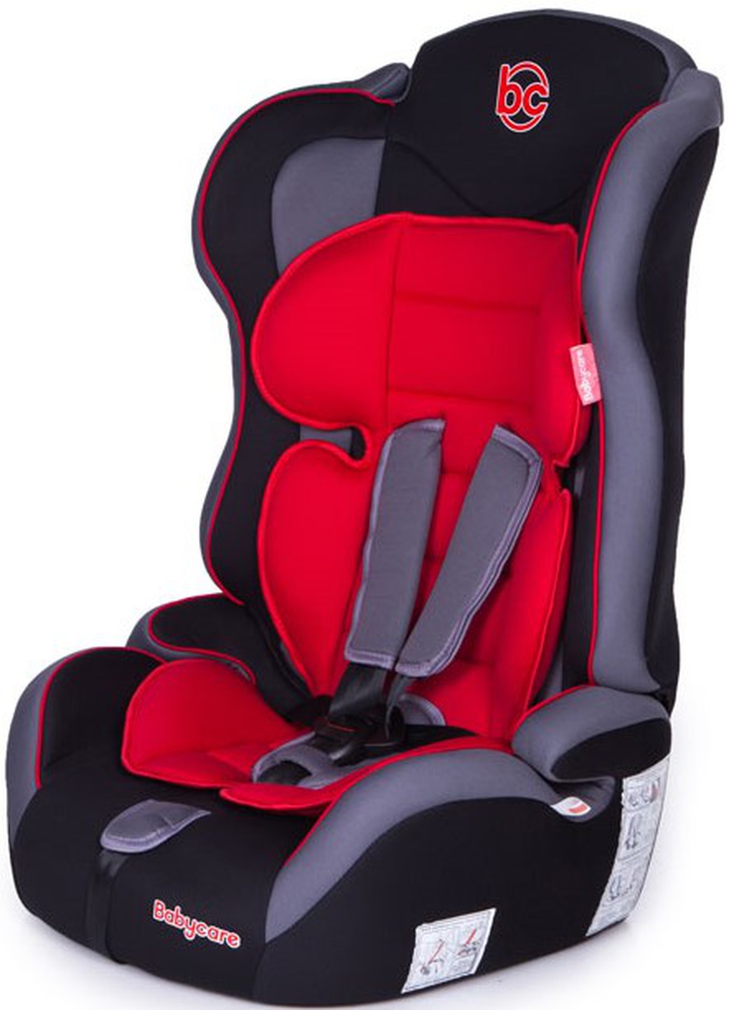 Baby care Upiter Plus - детское автокресло 9-36 кг Черный/Красный (черный/красный) фото