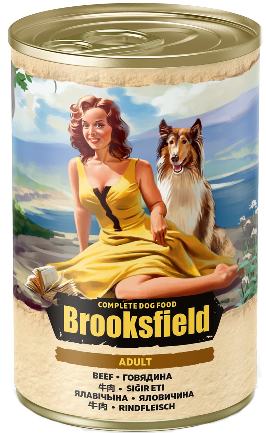 BROOKSFIELD 50136 Adult консервы для собак говядина 400г фото