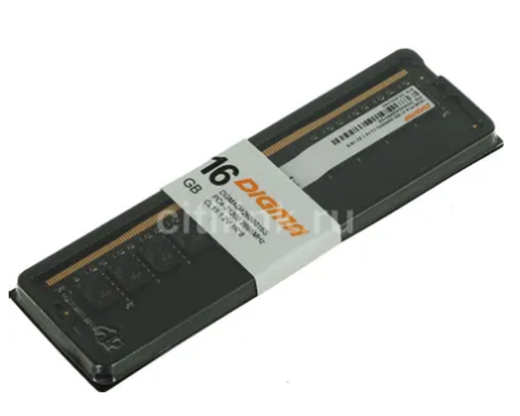 Память оперативная DDR4 16Gb Digma 2666MHz (DGMAD42666016S) фото