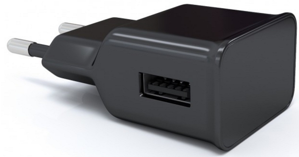 СЗУ адаптер 1 USB (модель NT-1A), 1A черный, Redline фото