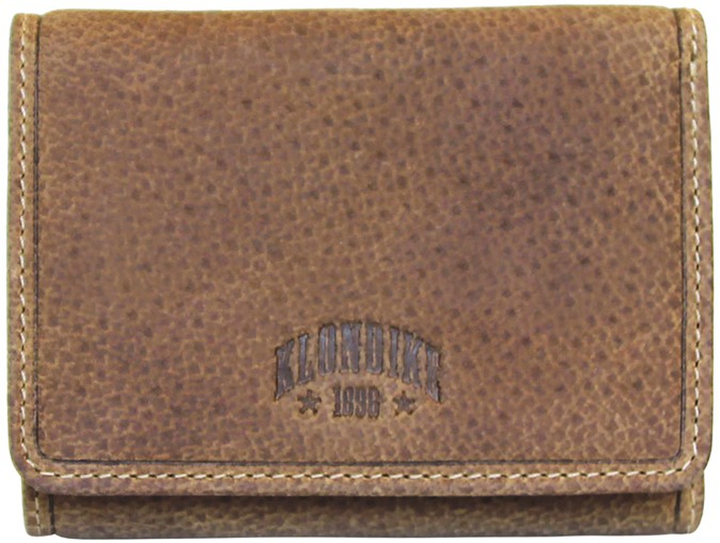 Бумажник Klondike «Jane», цвет коричневый, 11x8,5x1,5 см фото