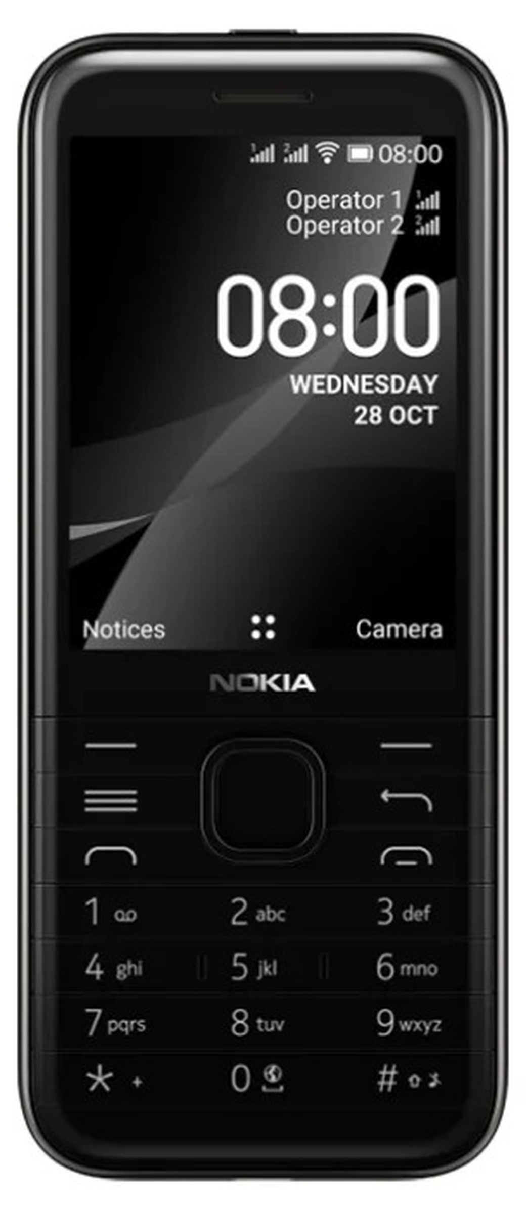 Мобильный телефон Nokia 8000 4G Черный фото