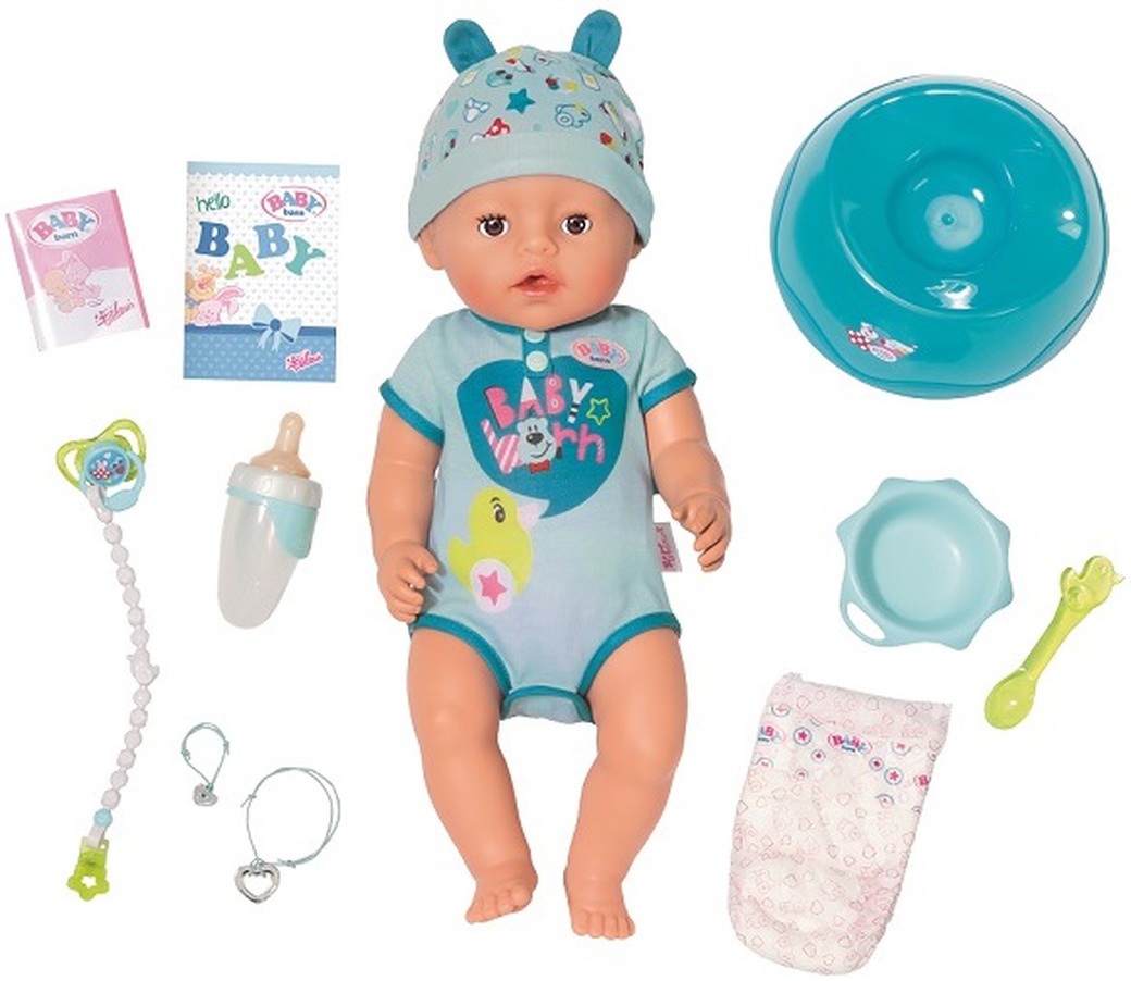 Zapf Creation Baby born Кукла-мальчик Интерактивная, 43 см 824-375 фото