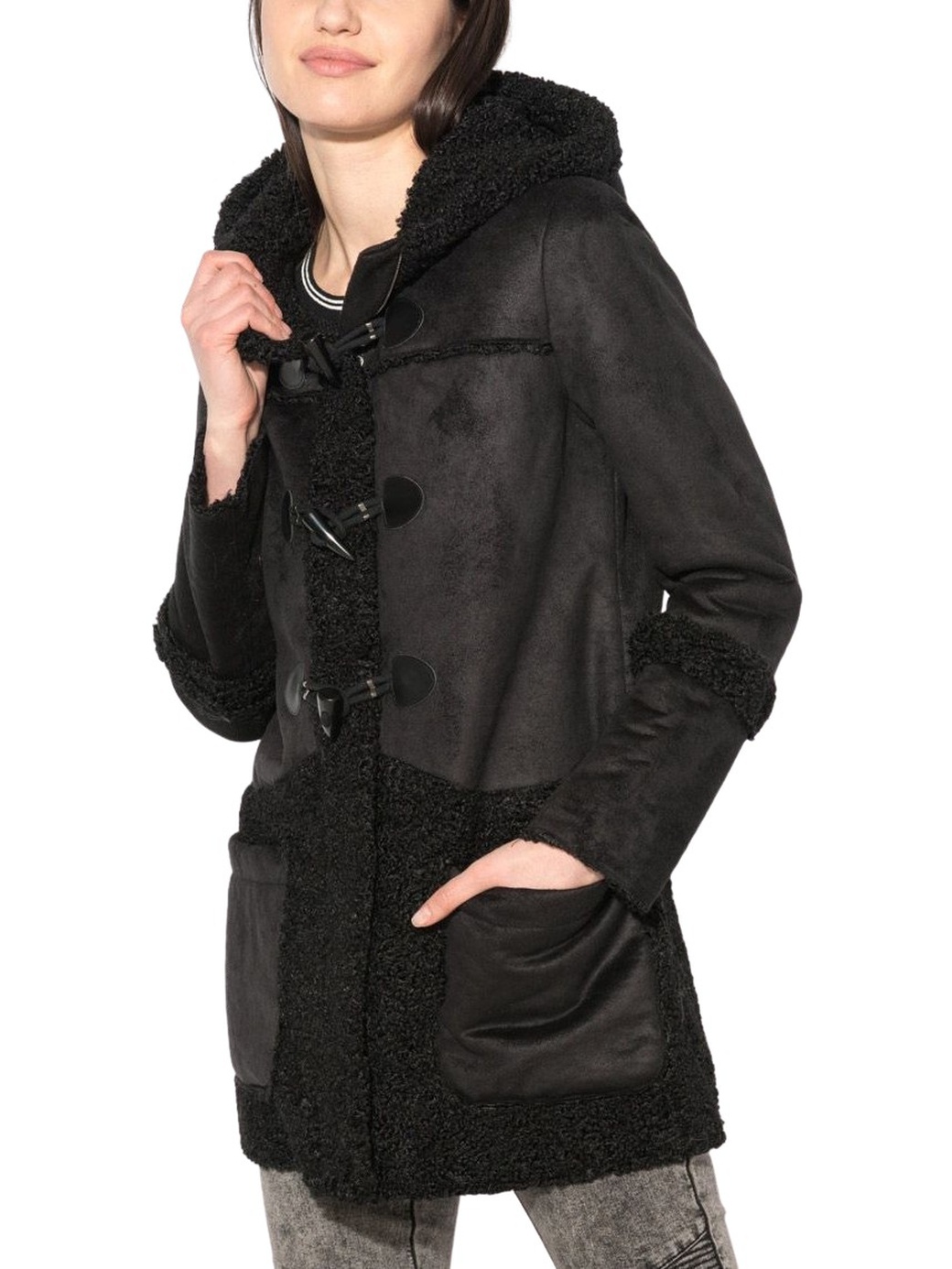 Пальто Glamorous KA5218, черный фото