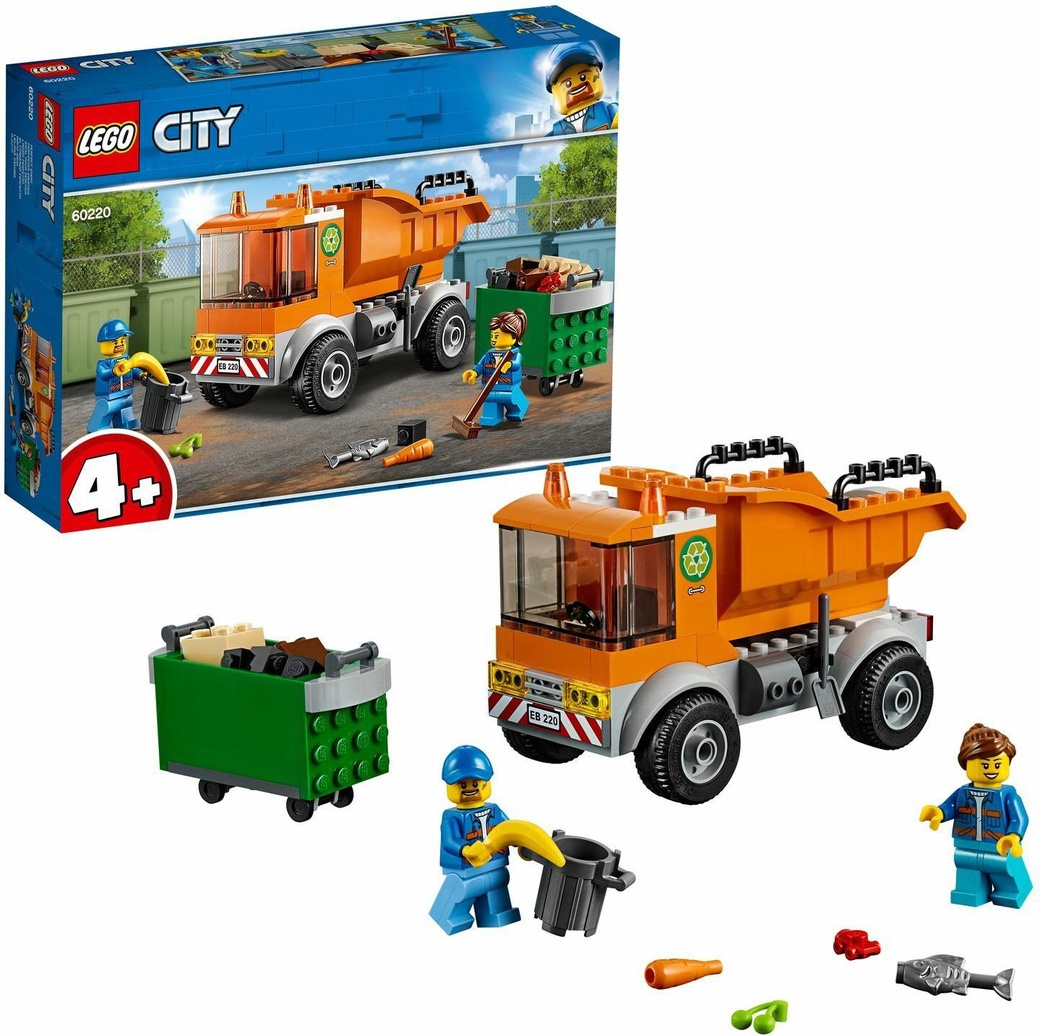 Конструктор LEGO City Great Vehicles Мусоровоз фото