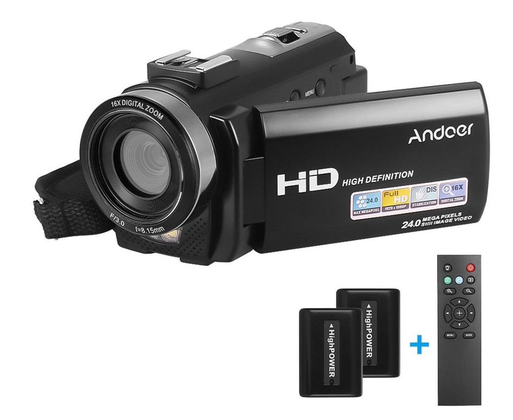 Мини-камера Andoer HDV-201LM 1080P FHD фото