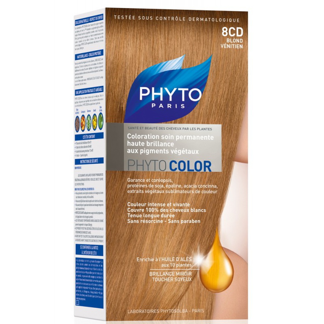 Phytosolba 8cd Phyto Color краска для волос рыжеватый блонд фото