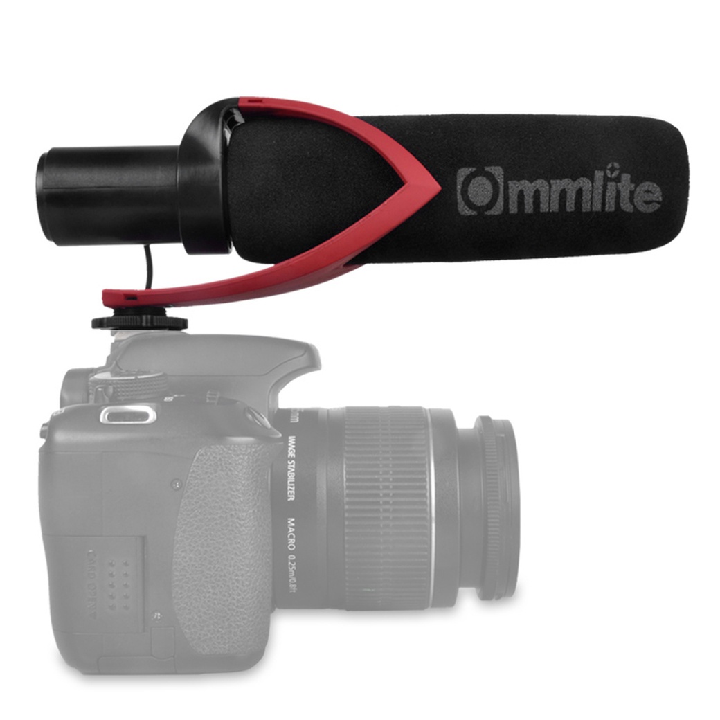 Микрофон накамерный Comica CVM-V30 R красный фото