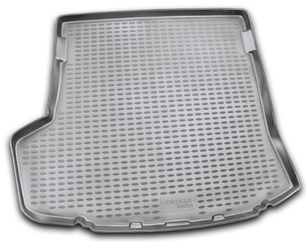 Коврик в багажник Element для TOYOTA Corolla 01/2007->, сед. (полиуретан, серый), NLC.48.15.B10g фото