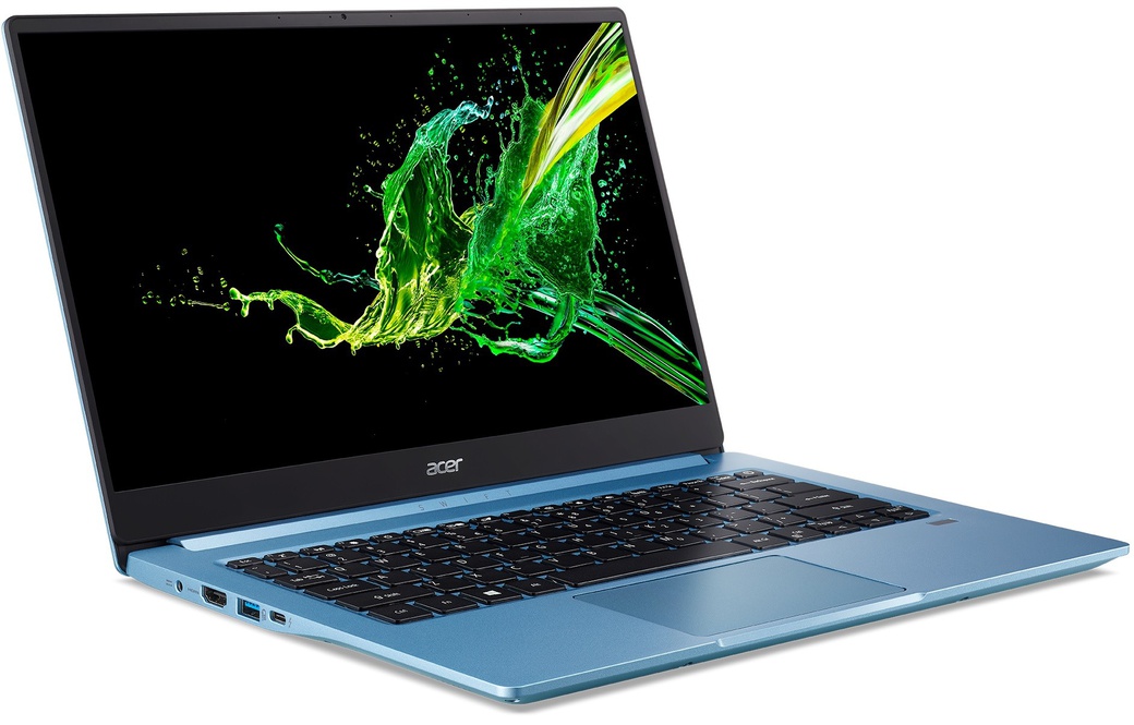 Ноутбук Acer Swift 3 SF314-57-564P (Intel Core i5-1035G1/8GB/256GB SSD/no ODD/14" FHD IPS/Intel UHD Graphics/no OS) синий фото