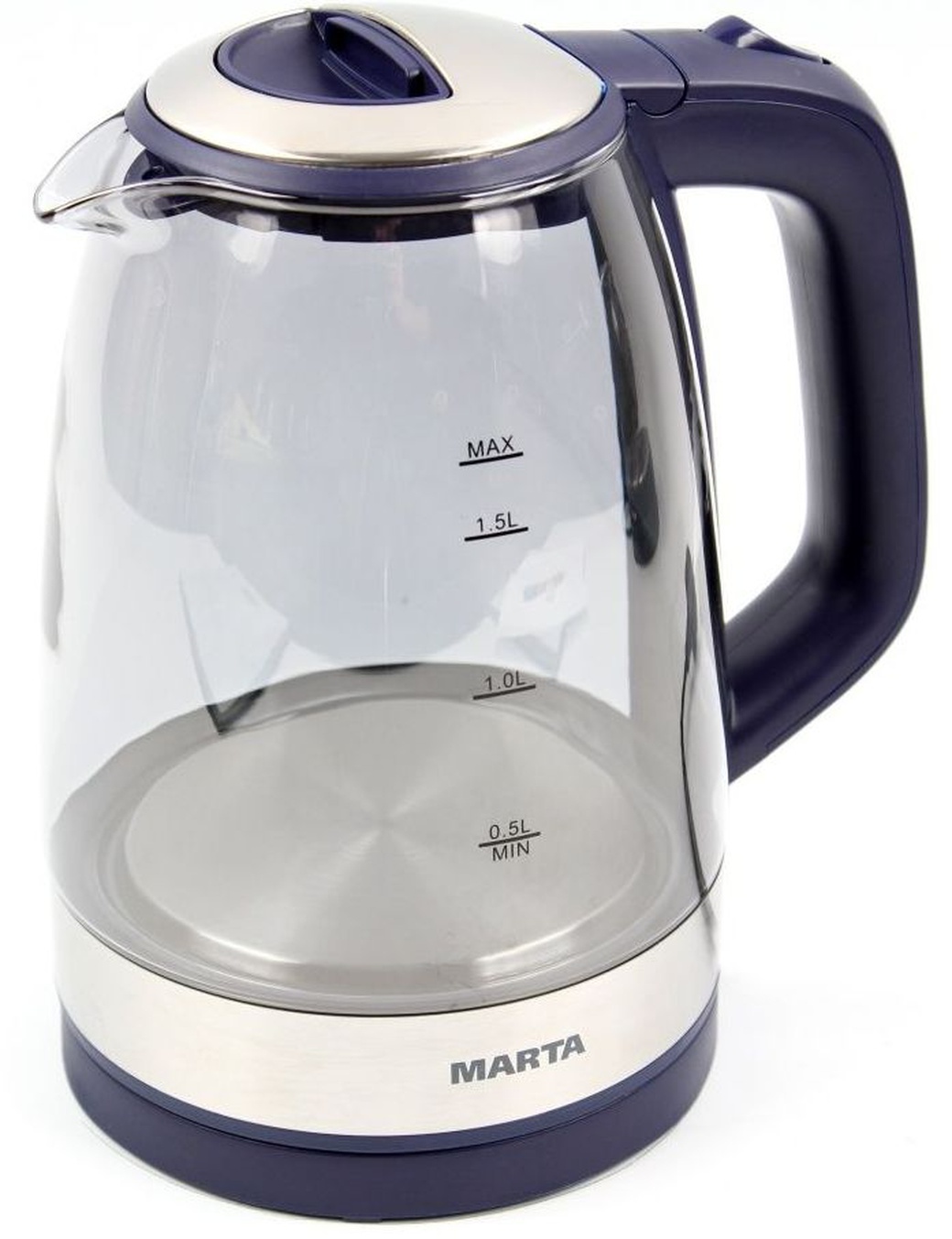 Чайник MARTA MT-1079 темный топаз фото