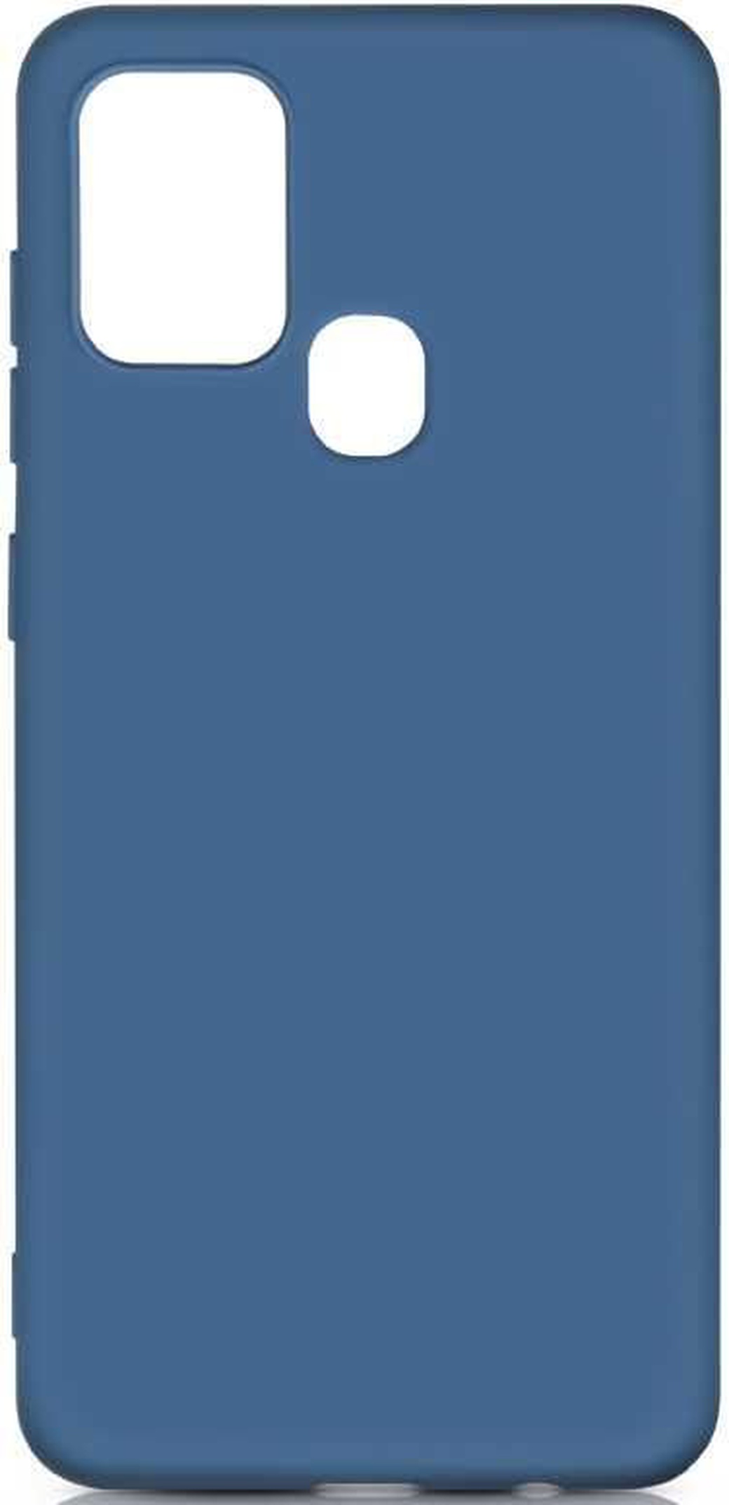 Чехол-накладка для Samsung (M315) Galaxy M31 синий, Microfiber Case, Borasco фото