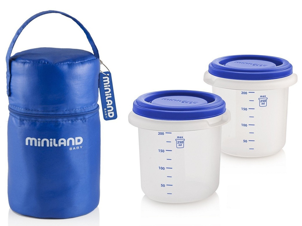 Термосумка Miniland Pack-2-Go HermifSized, синяя фото