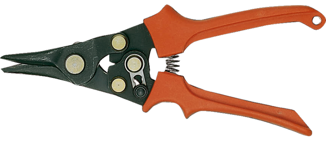 Ножницы Bahco по металлу с рычагом для прямого реза (250 мм) фото