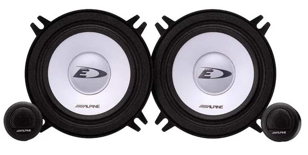 Колонки автомобильные Alpine Custom Fit SXE-1350S 250Вт 90дБ 13см (5дюйм) компонентные двухполосные фото