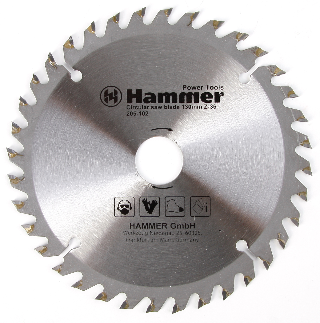 Диск пильный Hammer Flex 205-102 CSB WD 130мм*36*30/20/16мм по дереву фото
