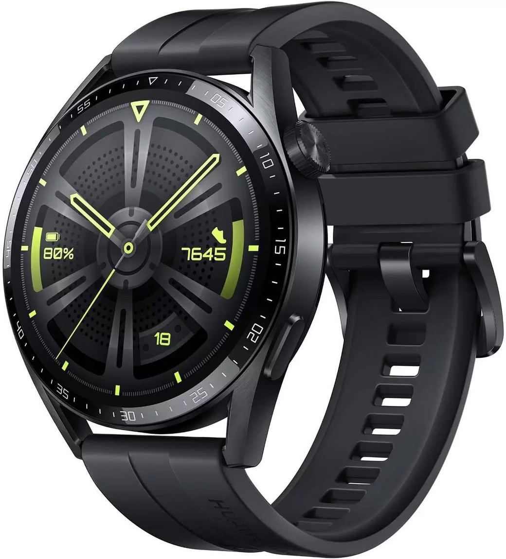 Умные часы Huawei Watch GT 3 46mm SS (JPT-B19), черный фото