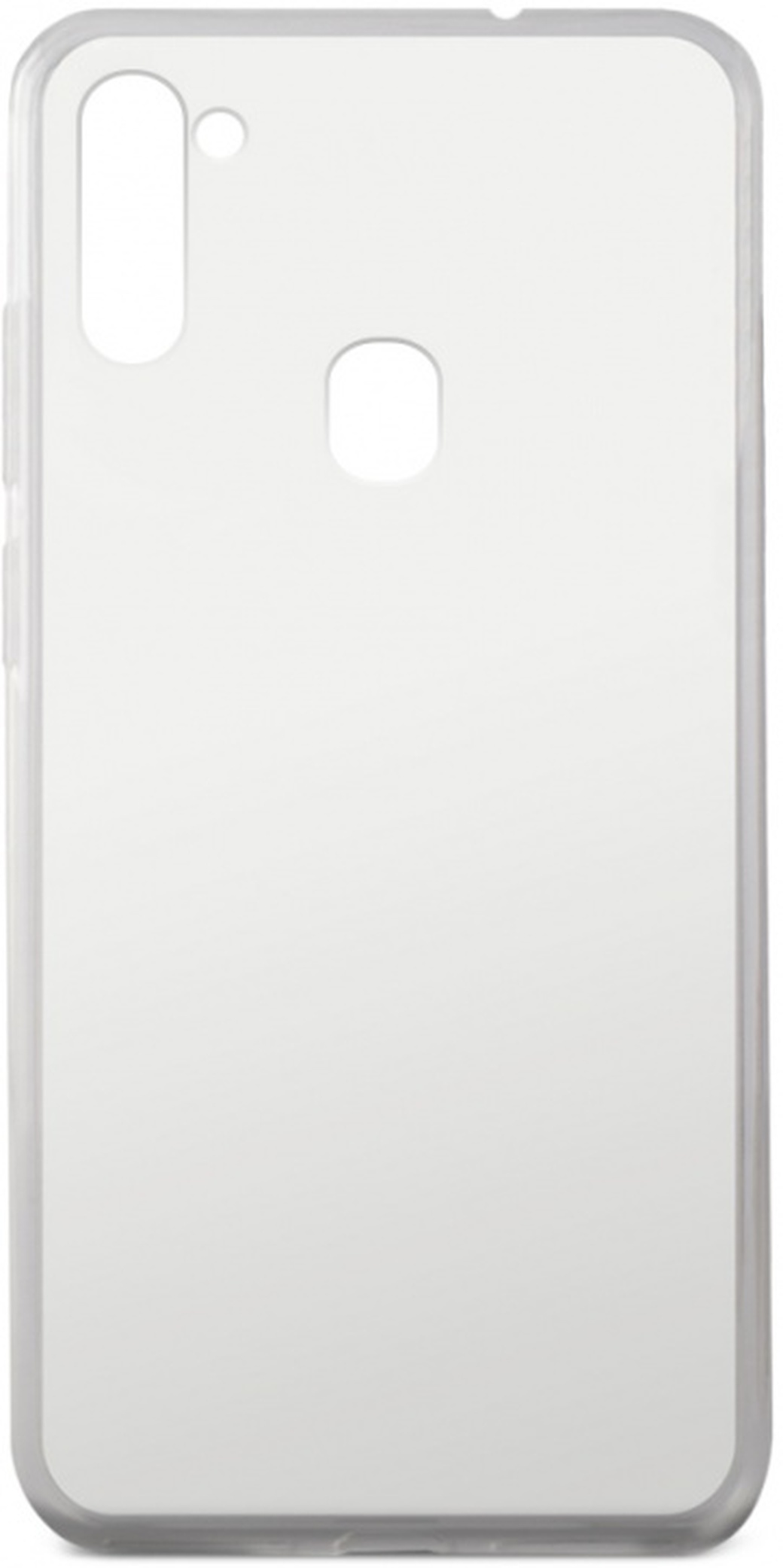 Чехол для смартфона Samsung Galaxy M11 Silicone iBox Crystal (прозрачный), Redline фото