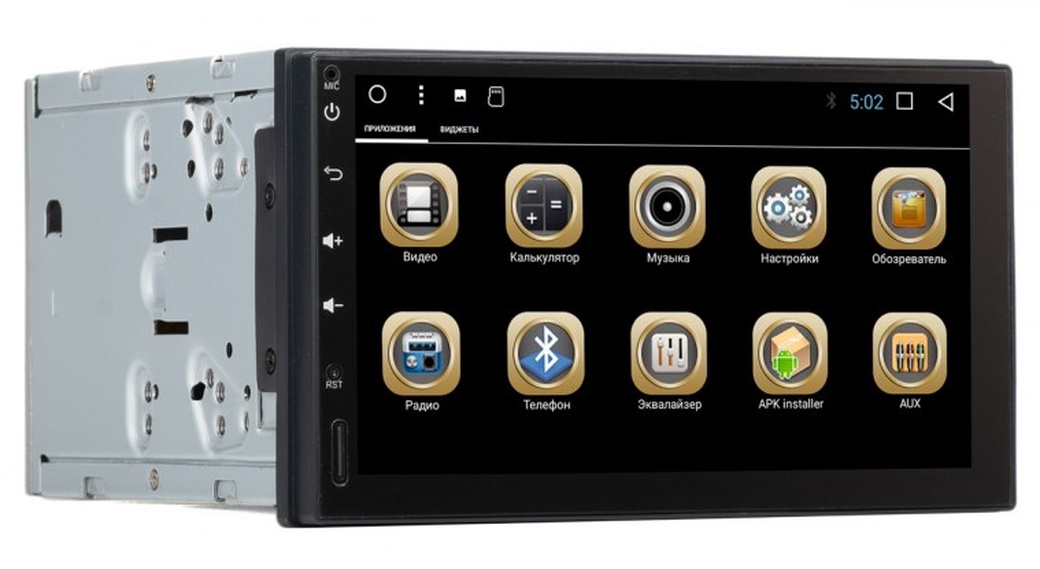 Автомагнитола Blackview A71 2DIN, 7" сенсорный, Android 7.1.1, камера заднего вида в комплекте фото