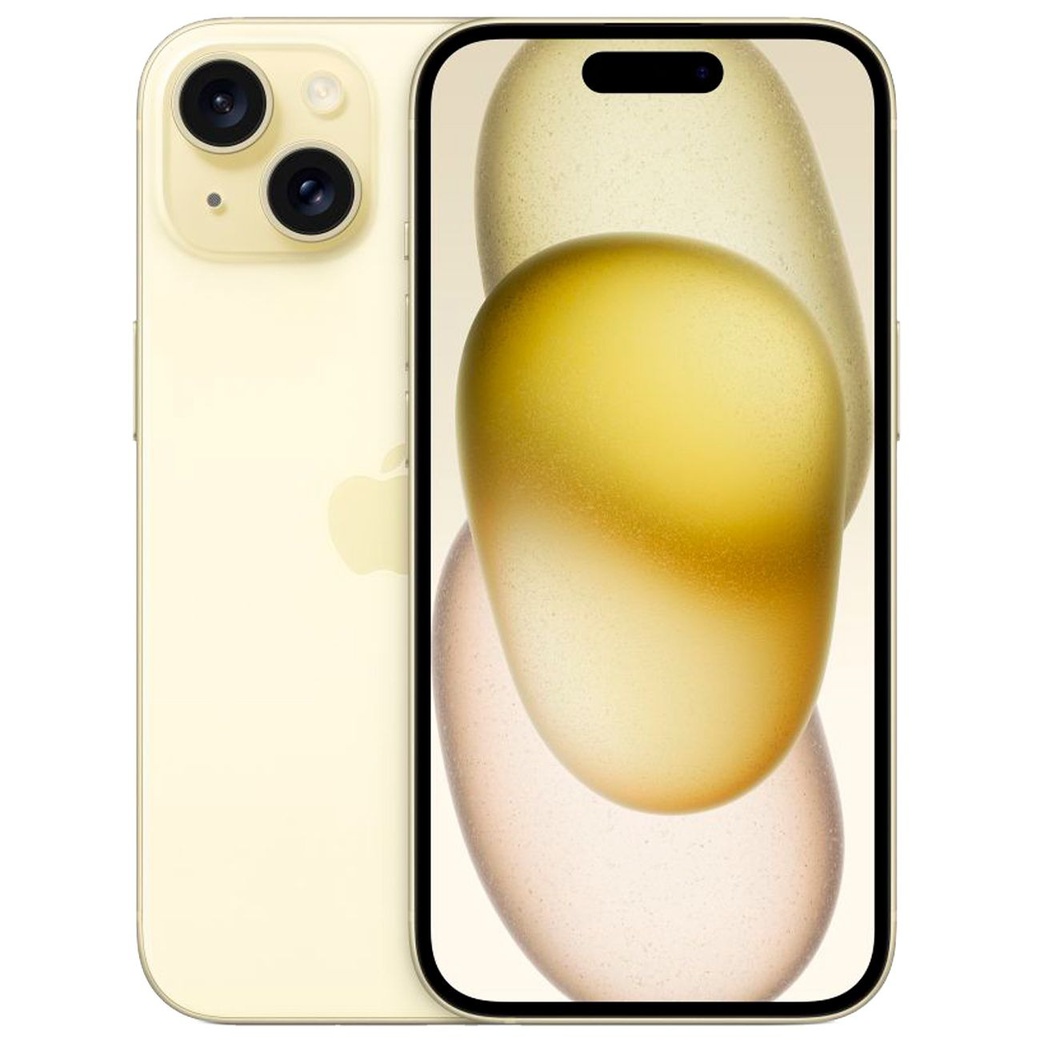 Смартфон Apple iPhone 15 128GB Yellow (Желтый) nano Sim + eSim фото