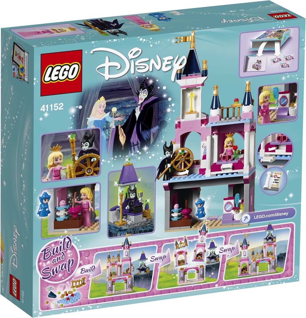 Lego конструктор Disney Princess Сказочный замок Спящей Красавицы 41152 фото