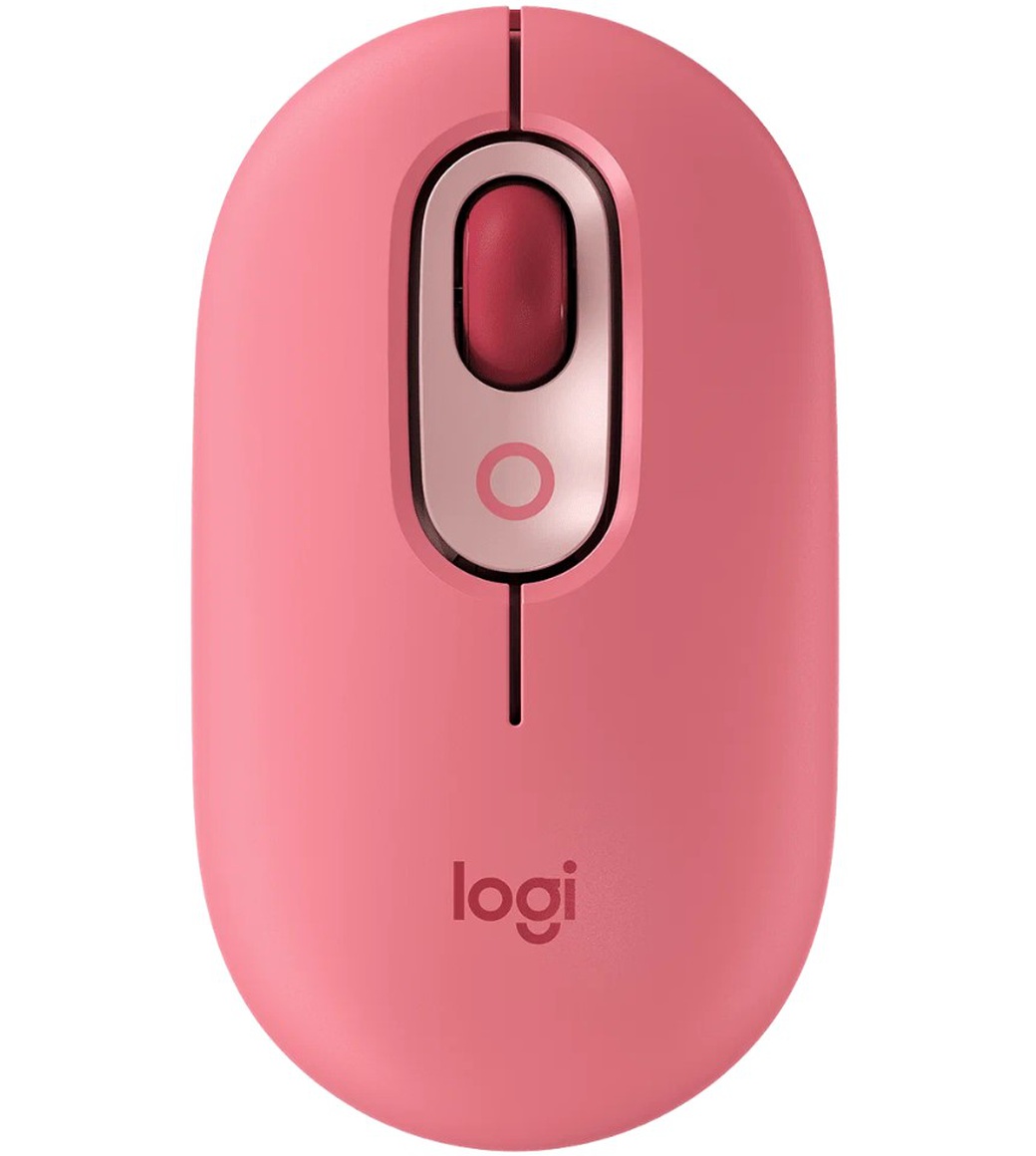 Беспроводная мышь Logitech Pop, розовый фото