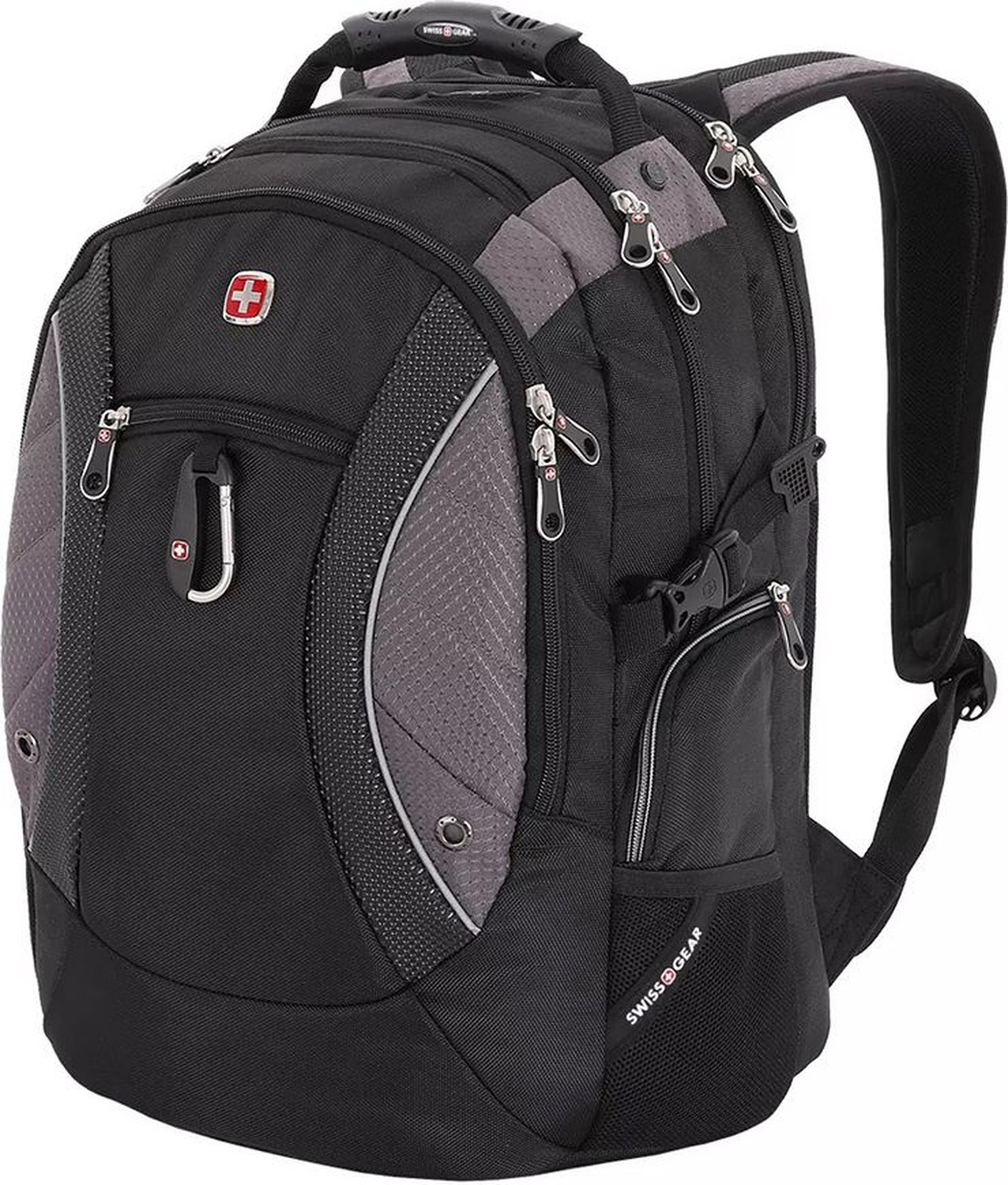 Рюкзак Swissgear 15'' , чёрный/серый, 35х23х48 см, 39 л фото