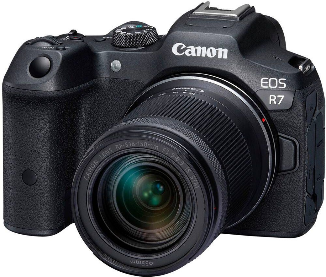 Беззеркальный фотоаппарат Canon EOS R7 Kit RF-S 18-150 IS STM фото