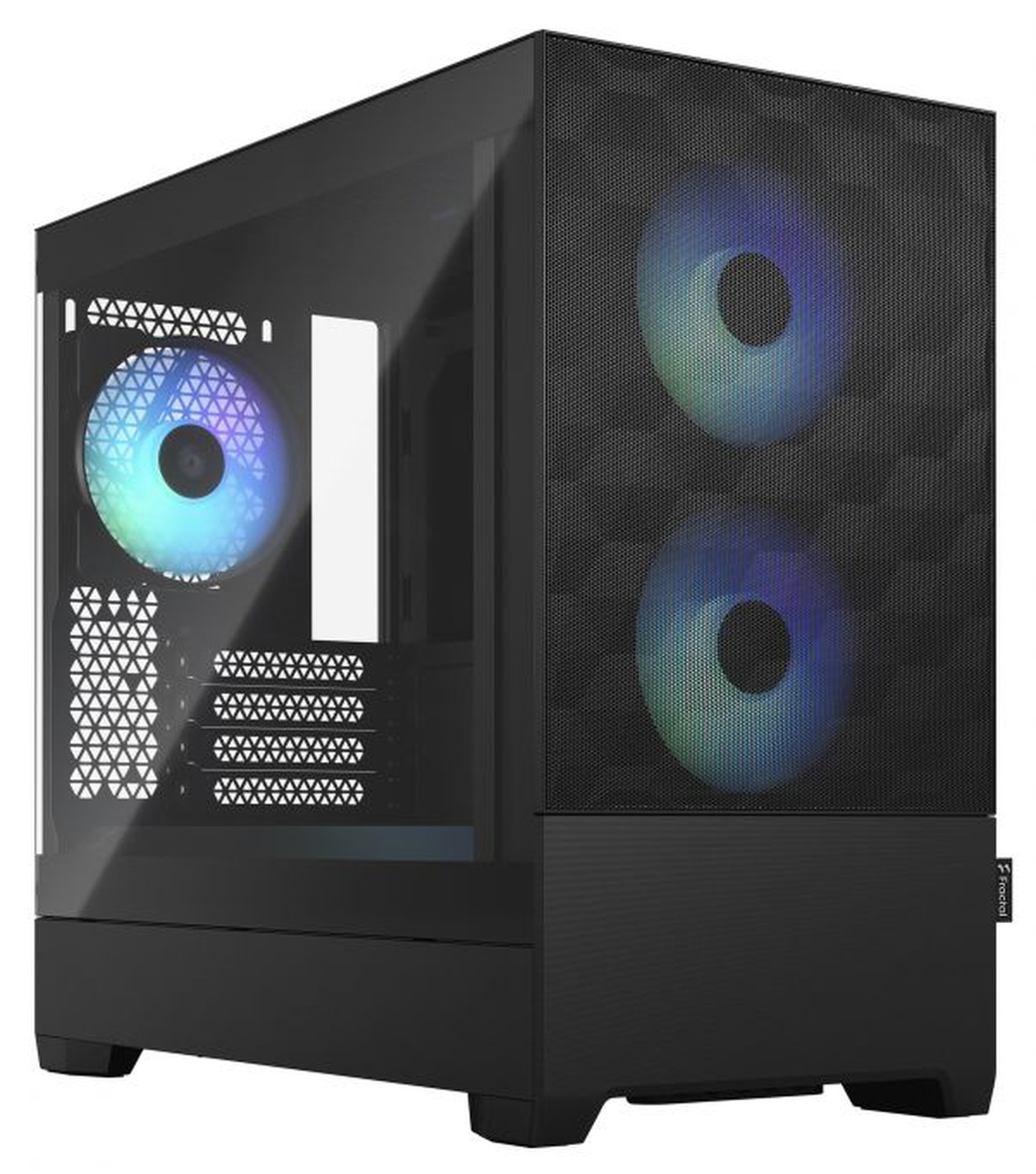 Компьютерный корпус Fractal Design PoP Mini Air RGB Black TG, черный фото