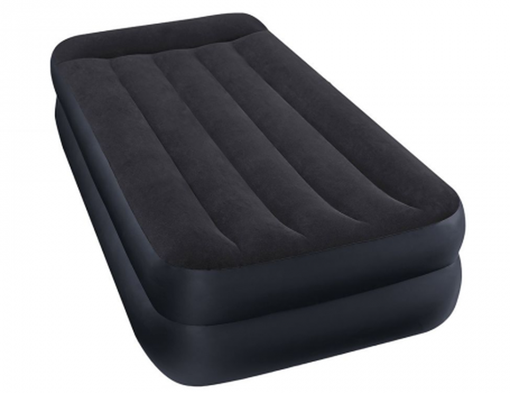 Intex Кровать Pillow Rest Raised Bed, Twin со встроенным насосом 64122 фото