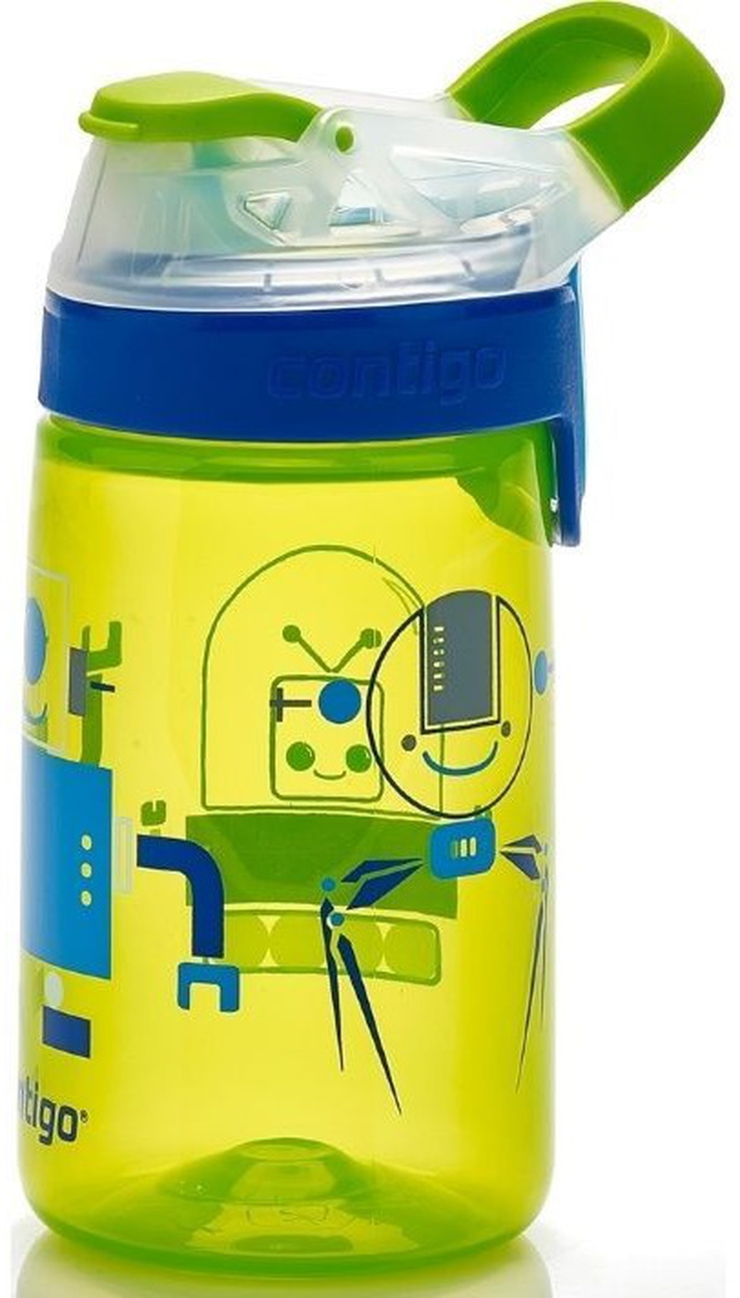 Детская бутылочка Contigo Gizmo Sip (0.42 литра), зеленая фото