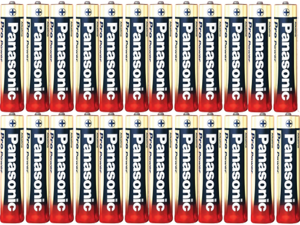 Батарейки Panasonic LR6XEG/24PD AA щелочные Pro Power multi pack в блистере 24шт фото