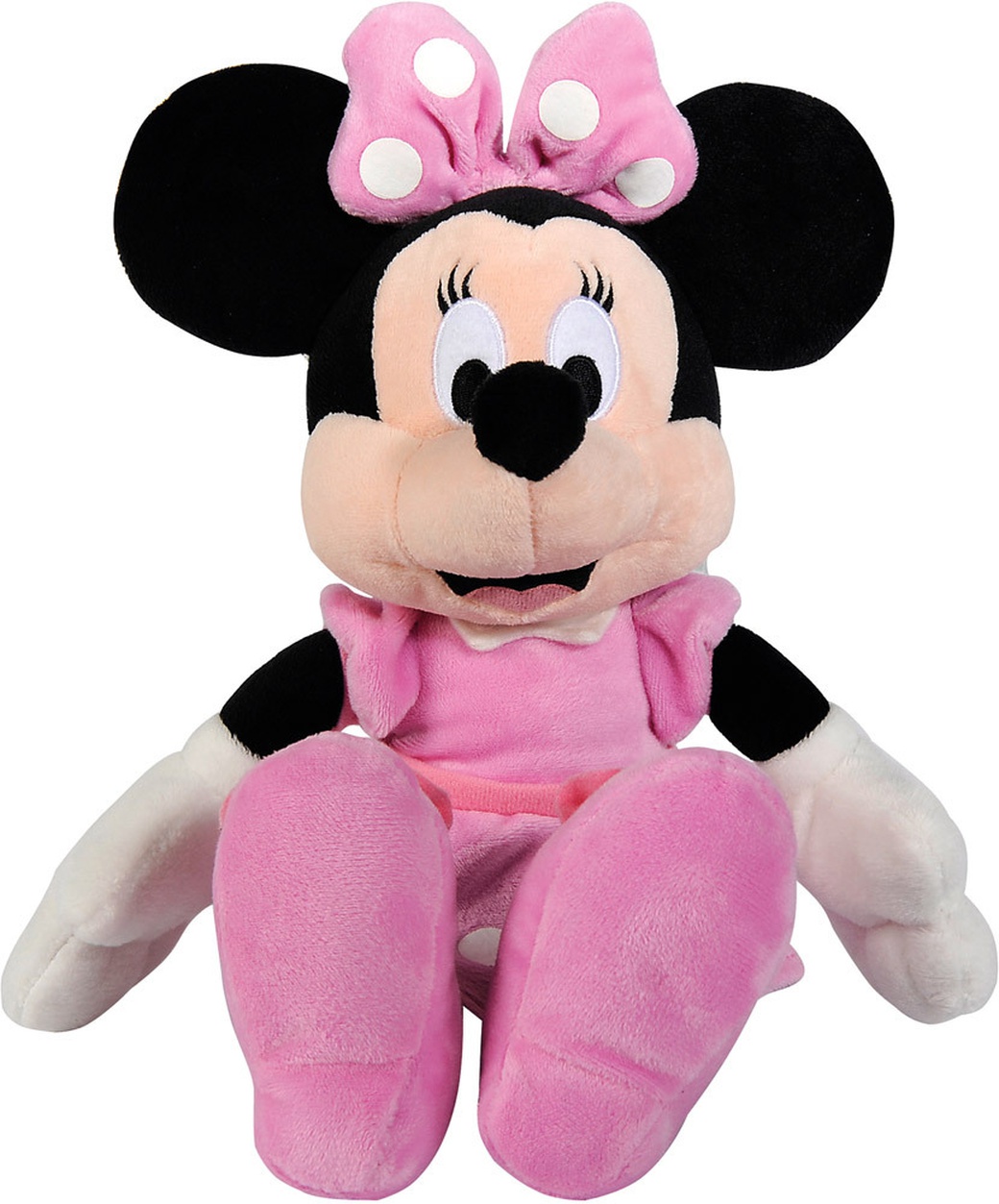 Nicotoy Мягкая игрушка Минни Маус в розовом платье, 20см фото