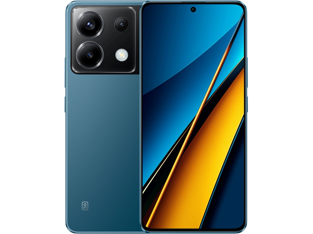 Смартфон Poco X6 5G 12/512Gb Синий RU фото