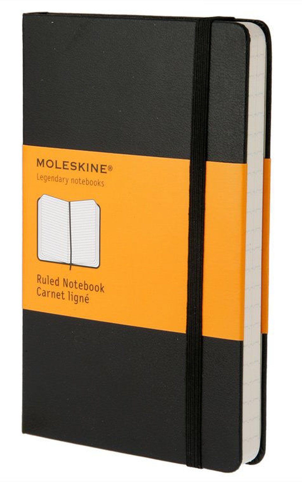 Блокнот Moleskine Classic Pocket, цвет черный, в линейку фото