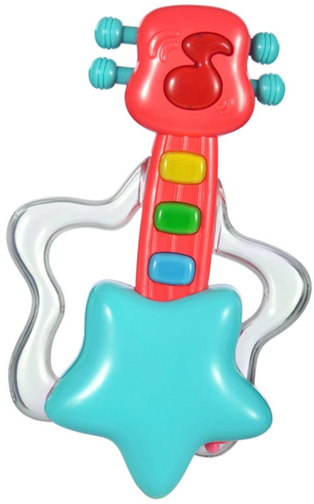 Музыкальная Игрушка Жирафики "Гитара" со светом фото