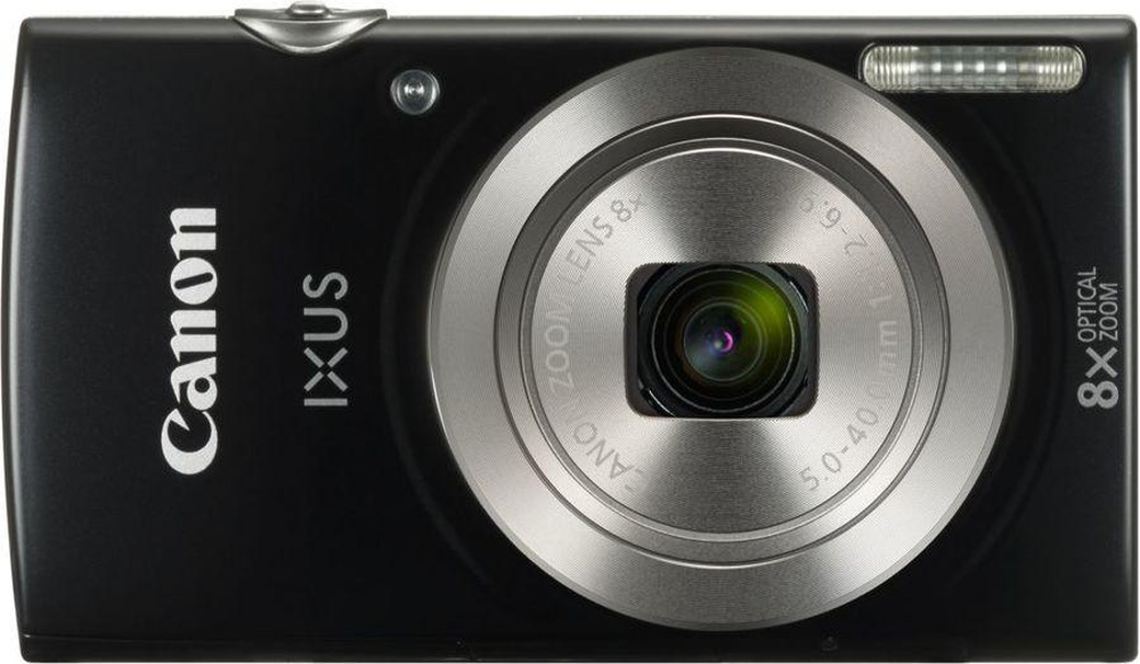Цифровой фотоаппарат Canon IXUS 185, черный фото