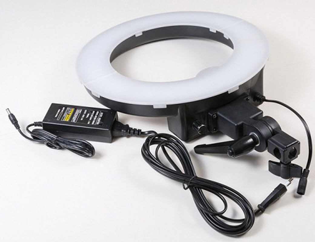 Светодиодный осветитель FST LED 12-RL кольцевой для макросъемки фото
