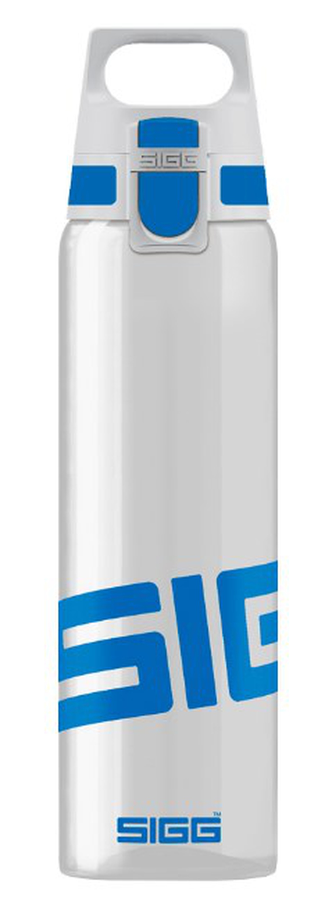 Бутылка для воды Sigg Total Clear One (0,75 литра), серо-голубая фото