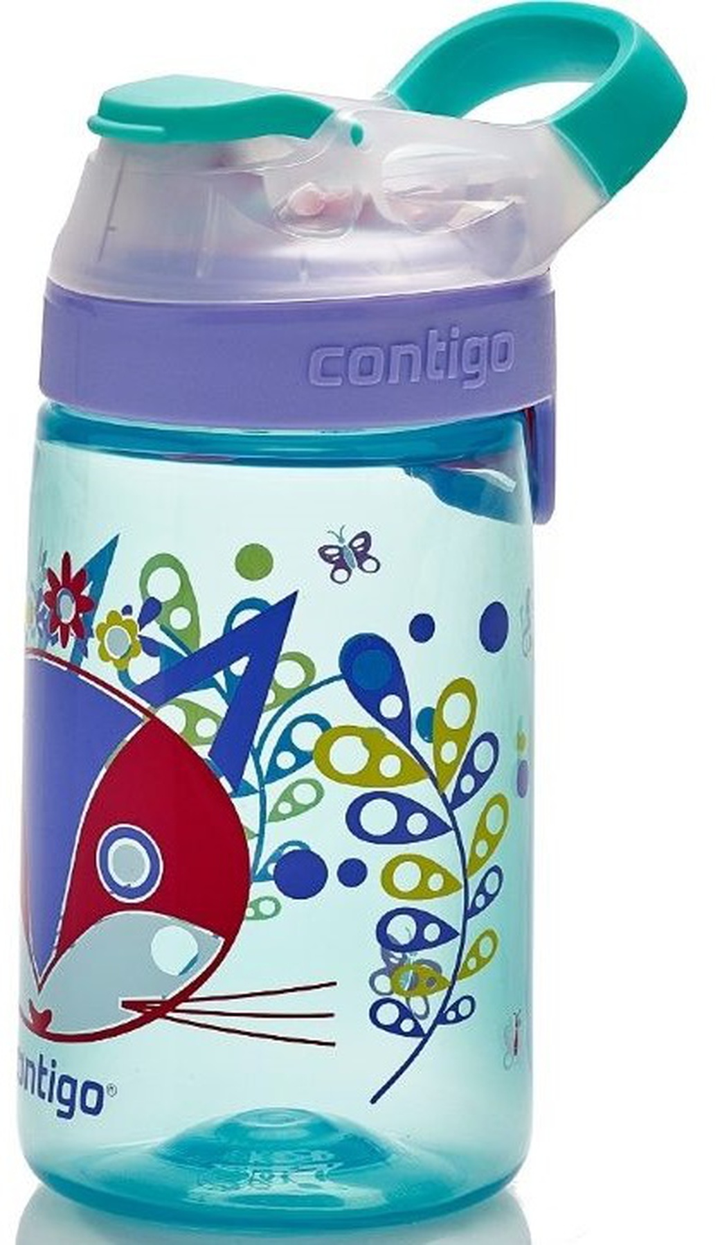 Детская бутылочка Contigo Gizmo Sip (0.42 литра), голубая фото