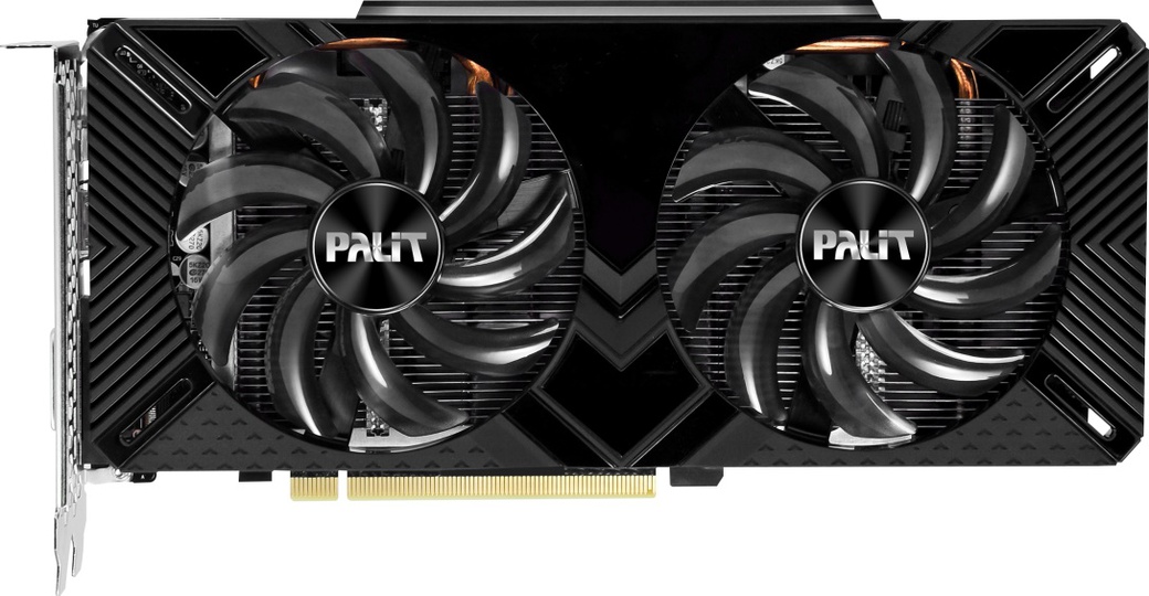 Видеокарта Palit PCI-E PA-GTX1660SUPER GP OC 6G nVidia GeForce GTX 1660SUPER 6144Mb 192bit GDDR6 1530/14000 DVIx1/HDMIx1/DPx1/HDCP Ret фото