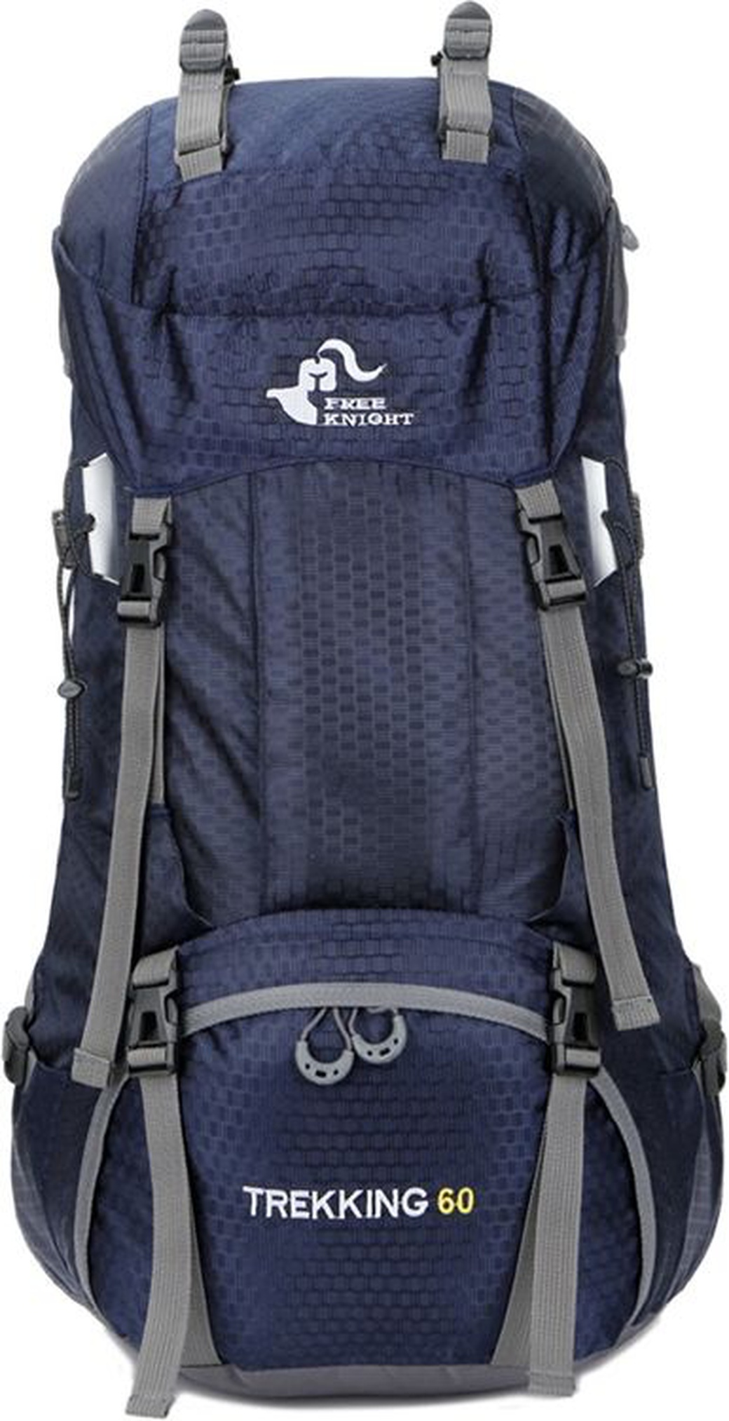 Водонепроницаемый открытый рюкзак, 60 л, темно-синий фото