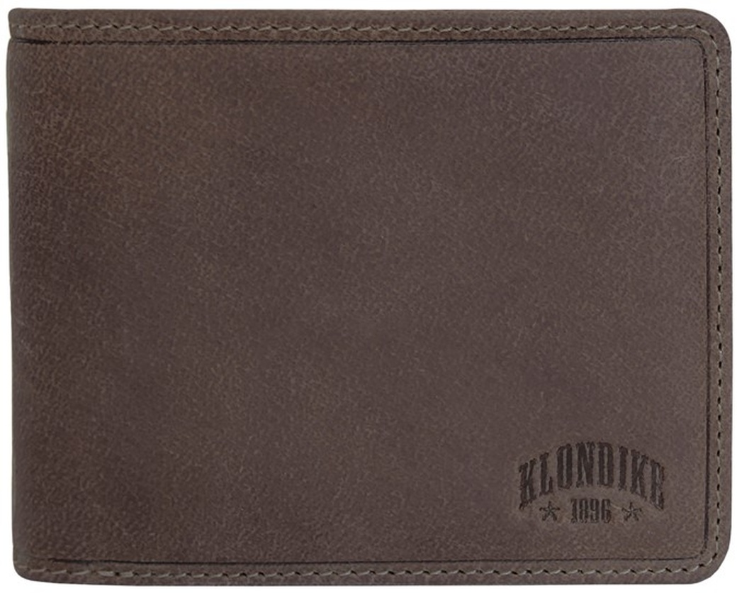 Бумажник Klondike «John», цвет коричневый, 11,5x9 см фото