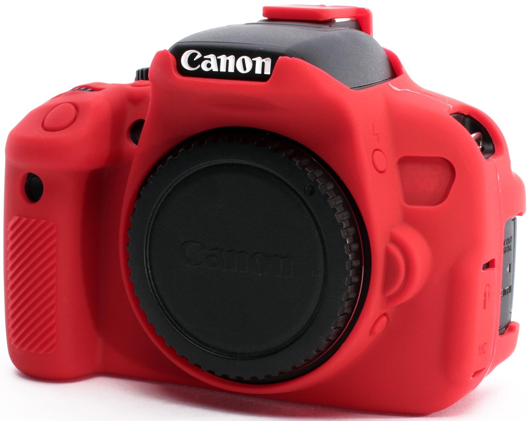 Силиконовый чехол easyCover для Canon EOS 1300D / 2000D / 4000D, красный фото