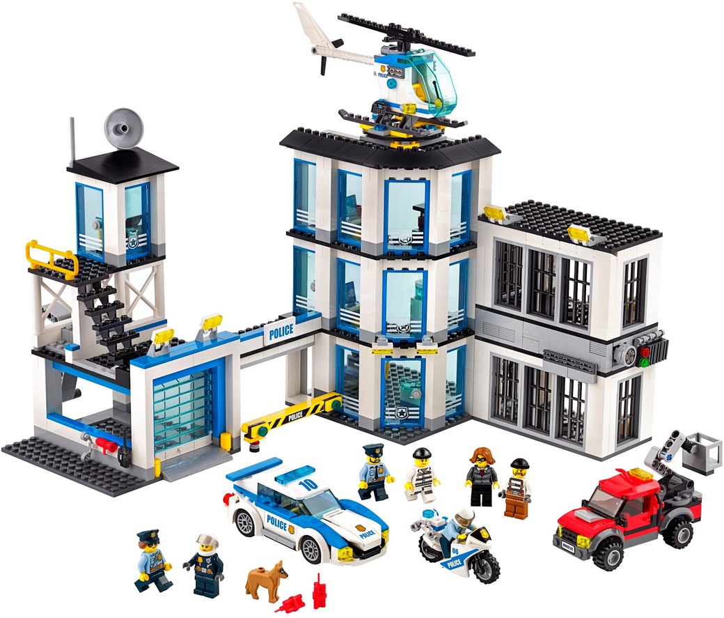 Lego City Полицейский участок конструктор 60141 фото
